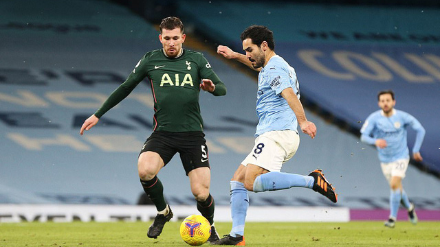 Man City 3-0 Tottenham: Guendogan lập cú đúp, Man City vững ngôi đầu 