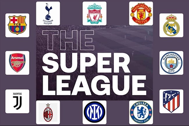 Super League, Florentino Perez, Super League chưa sụp đổ, Kẻ phản bội Manchester, Super League tạm hoãn, Big Six, Super League là gì, Real Madrid, MU, Man City, Barcelona