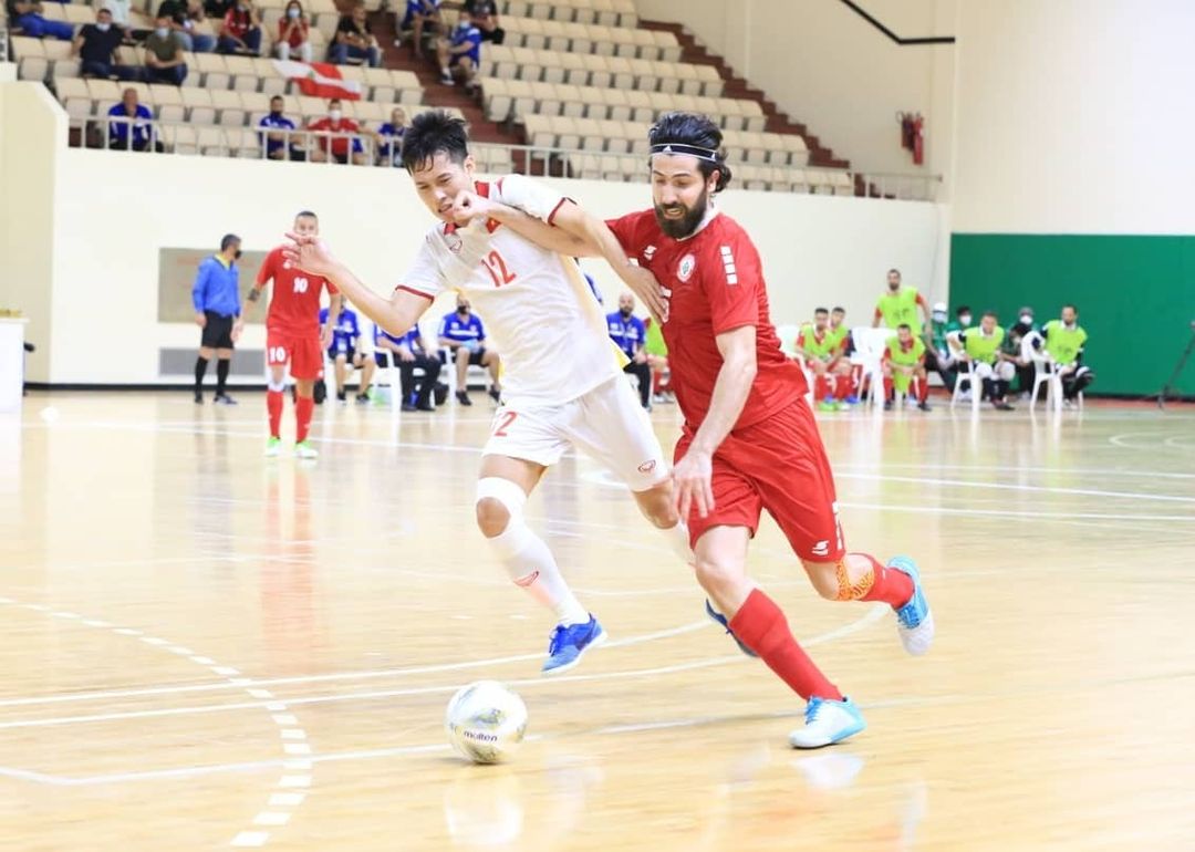 Kết quả lượt về play-off futsal World Cup 2021, Việt Nam vs Lebanon, việt nam, lebanon, futsal