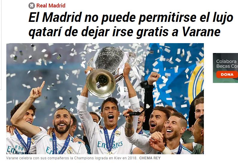 Real Madrid, La Liga, bóng đá Tây Ban Nha, Varane, Raphael Varane, Varane gia nhập MU, MU, manchester united