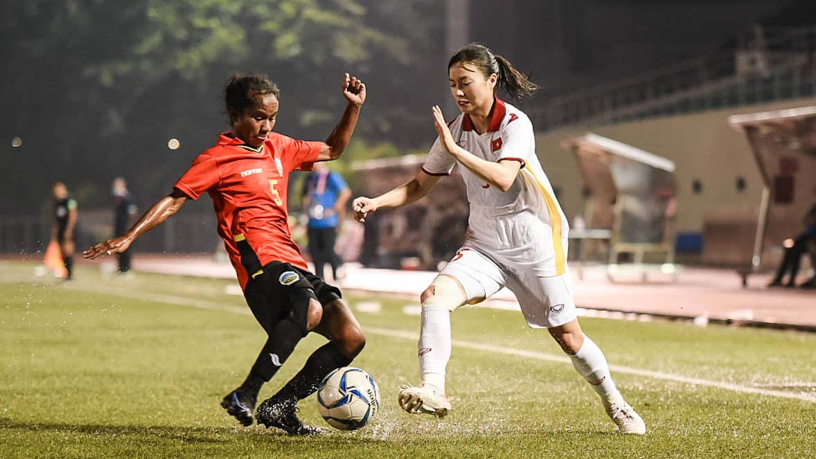 Nữ Việt Nam 6-0 Timor Leste: Vào bán kết sau set tennis trắng