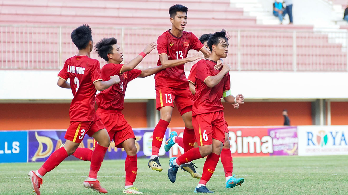 VTV6 TRỰC TIẾP bóng đá U16 Việt Nam vs U16 Indonesia, U16 Đông Nam Á (20h00, 12/8)