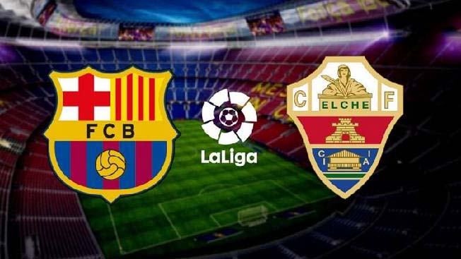 Link xem trực tiếp bóng đá Barcelona vs Elche, La Liga (21h15, 17/9)