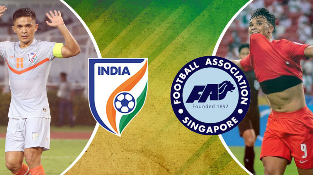 VTV6 TRỰC TIẾP bóng đá Ấn Độ vs Singapore, giao hữu quốc tế (19h00, 24/9)