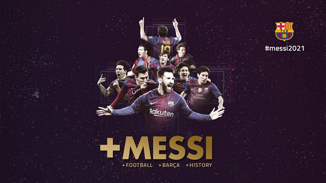 Lionel Messi CHÍNH THỨC gia hạn hợp đồng, phí giải phóng đạt mức 'khổng lồ'