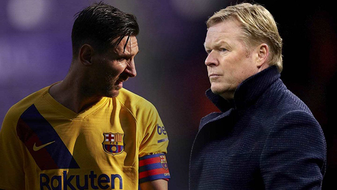 Koeman đáp trả Messi: Hi sinh cả Messi và Suarez vì Griezmann?