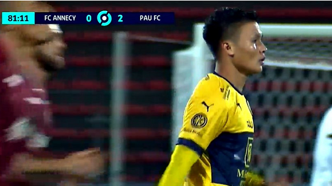 Quang Hải nhận điểm số đáng quên trong chiến thắng ấn tượng của Pau FC