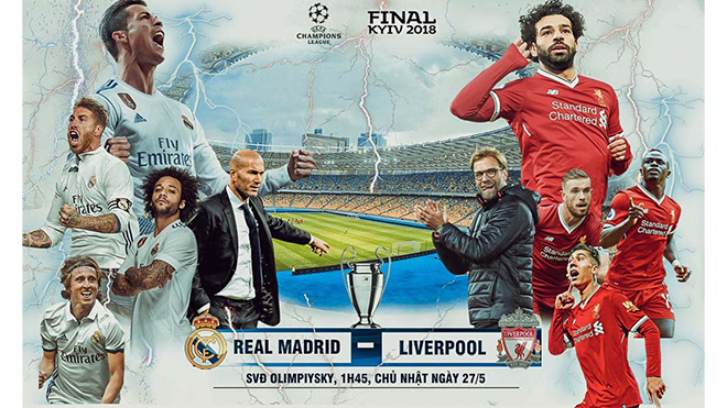Trực tiếp Real Madrid 1-1 Liverpool: Mane gỡ hòa (Hiệp 2)