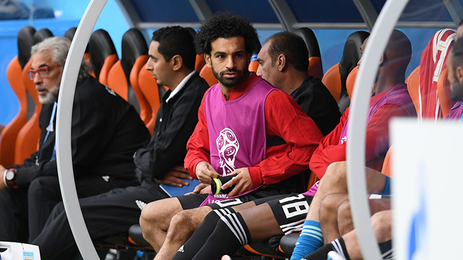 CẬP NHẬT tin tối 15/6: Salah dự bị, Ai Cập thua Uruguay 0-1. Suarez bị đối xử như 'con vật'