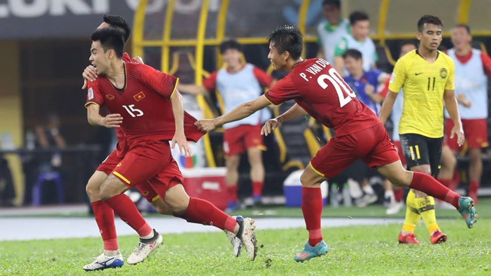 Việt Nam 1-0 (3-2) Malaysia: Anh Đức lập công, Việt Nam vô địch AFF Cup 2018