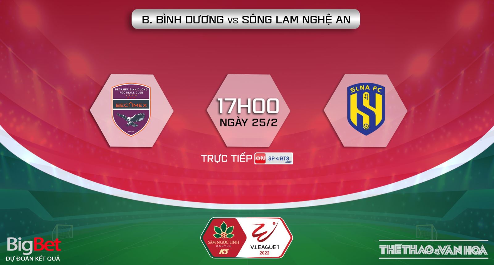 truc tiep bong da, Bình Dương vs SLNA, VTV6, trực tiếp bóng đá hôm nay, Bình Dương, Sông Lam Nghệ An, SLNA, trực tiếp bóng đá, V-League, xem bóng đá, On Sports News