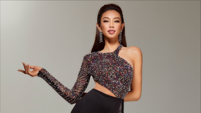 Thùy Tiên tự tin giữa dàn đối thủ tại Miss Grand International 2021