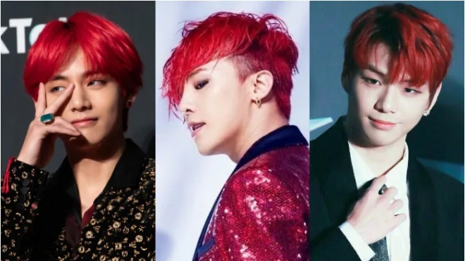 Nam idol K-pop sở hữu tóc đỏ quyến rũ 'chết người': BTS, EXO, NCT