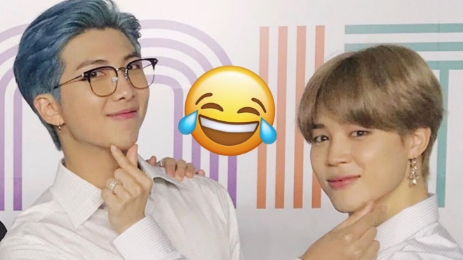 BTS: Khoảnh khắc đáng yêu của Jimin khi bắt chước RM