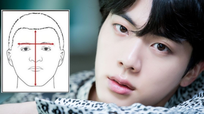 7 đặc điểm trên khuôn mặt tiết lộ tính cách thật của Jin BTS