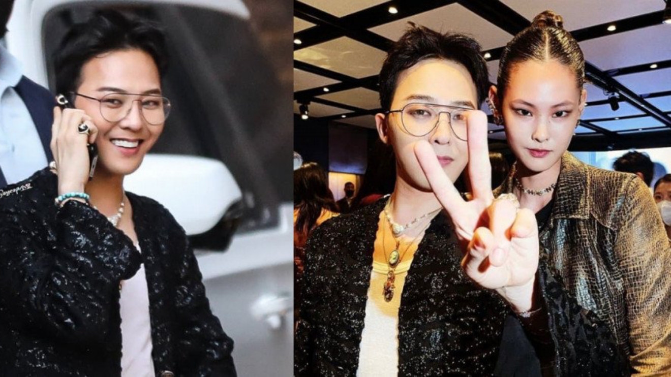 Showbiz GDragon pulls off female Chanel wear look at haute couture show