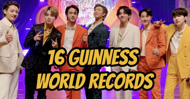 BTS, BTS tin tức, Kpop, Kỷ lục Guinness, BTS idol
