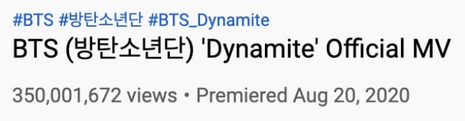 BTS, BTS thành viên, BTS Dynamite, BTS YouTube, BTS tin tức, Dynamite, Blackpink