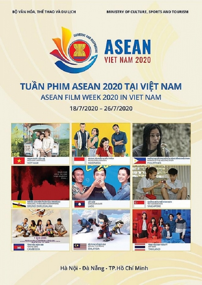 tuần phim Asean 2020, hạnh phúc của mẹ, phim truyện, khai mạc