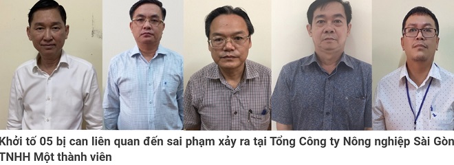 Công ty SAGRI, Trần Vĩnh Tuyến, Phó Chủ tịch UBND TP HCM, SAGRI, thất thoát, lãng phí tài sản, khởi tố