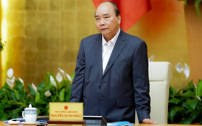 Covid-19, Thủ tướng Nguyễn Xuân Phúc, họp Thường trực Chính phủ