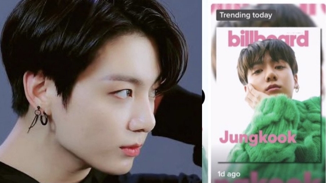 Jungkook BTS gây 'bão' trên TikTok với visual cực phẩm