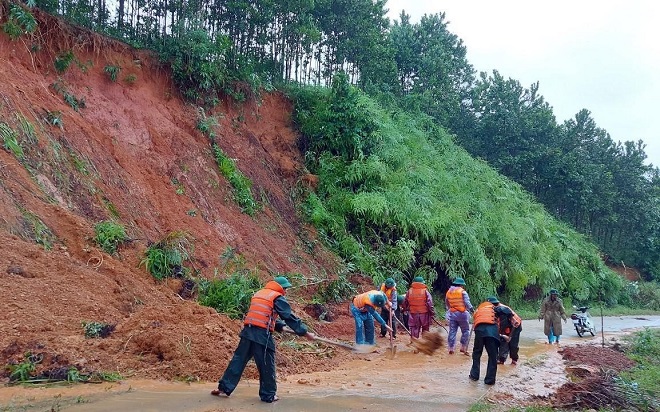 Bão số 6, Trung Bộ, Miền Trung, Huế, Đà Nẵng, Kon Tum, Hà Nội, mưa lũ