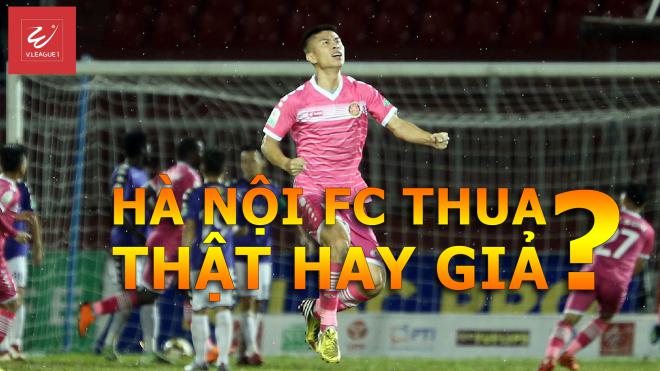 Điểm nhấn vòng 14 V-League 2018: Hà Nội FC thua thật hay giả?