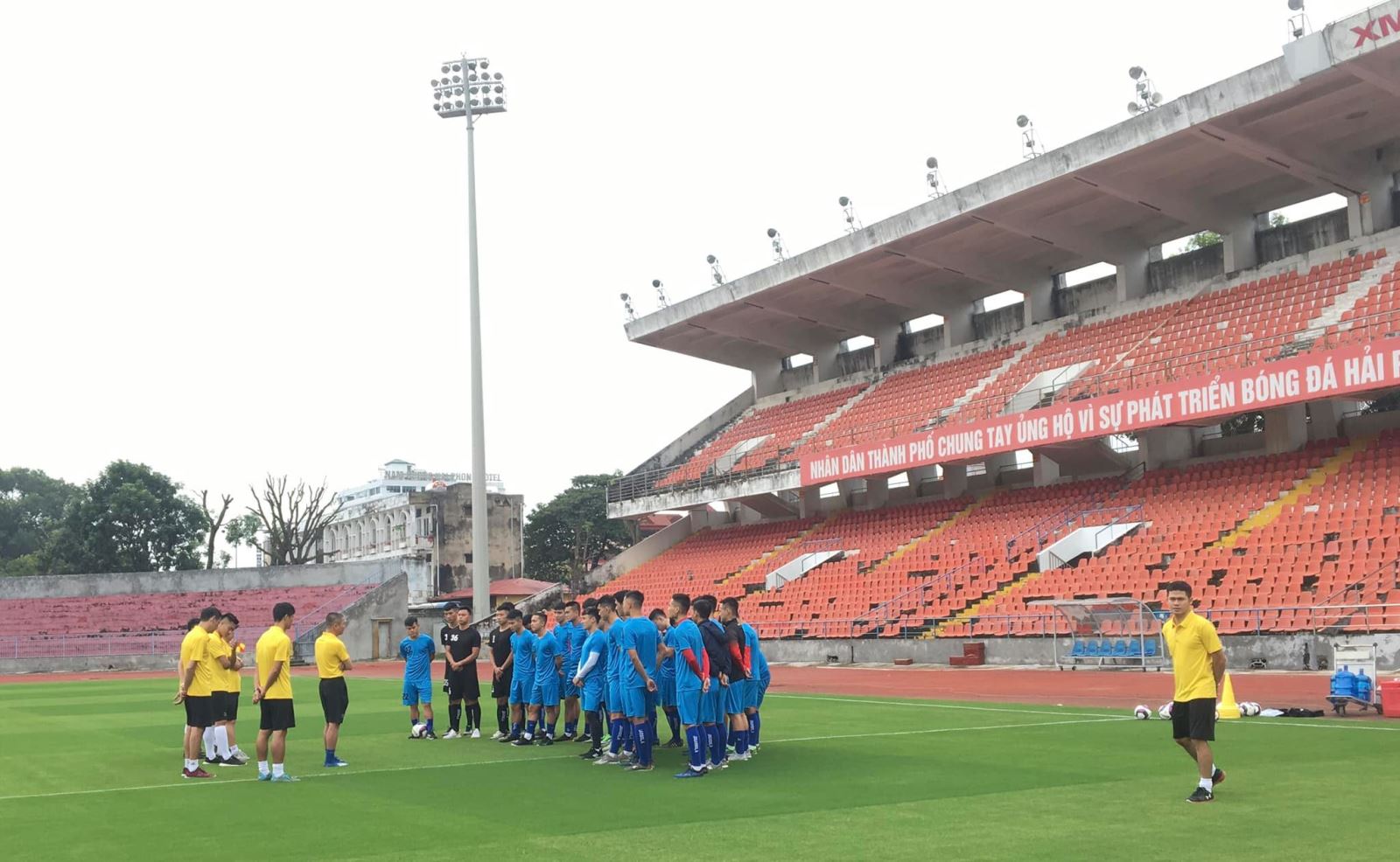 bóng đá Việt Nam, U23 Việt Nam, vòng chung kết U23 châu Á, Thanh Minh, Hồ Thanh Minh, Park Hang Seo, vòng loại World Cup, Việt Nam vs Nhật Bản, V-League, Hải Phòng