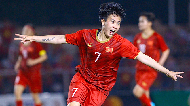 KẾT QUẢ bóng đá nữ Việt Nam 7-0 Tajikistan. Kết quả bóng đá hôm nay