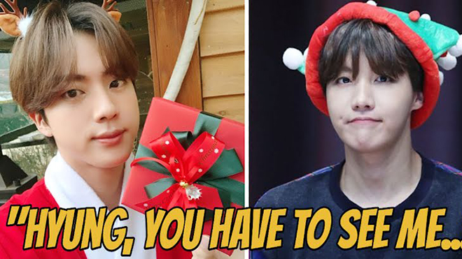 BTS: J-Hope và Jin hẹn nhau cụng ly đêm Giáng sinh nhưng anh cả kiếm cớ để ‘chạy làng’