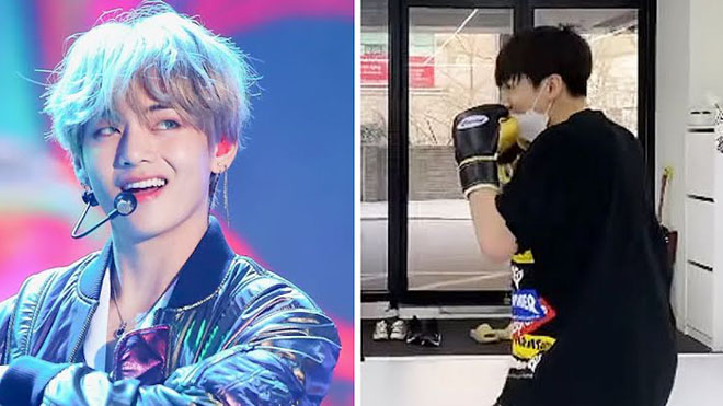 BTS: V ‘mê mẩn’ clip boxing của Jungkook giờ còn muốn so găng