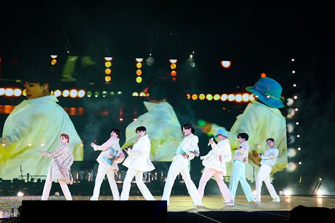 BTS, Lời khuyên của BTS dành cho ARMY, Permission to Dance on Stage, V BTS, Jin
