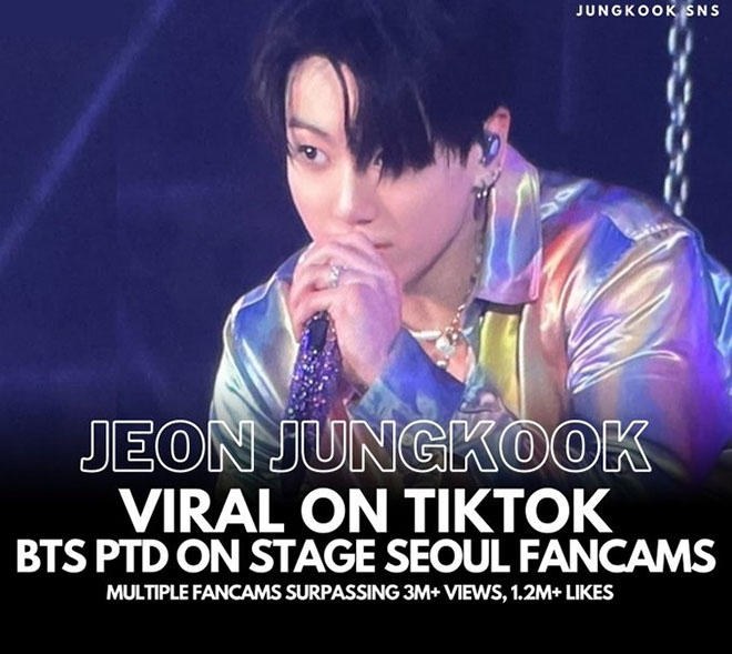 BTS, Jungkook, Vua fancam Jungkook, Jungkook gây bão trên Tiktok, V BTS, Jimin, Jin, Tin bts