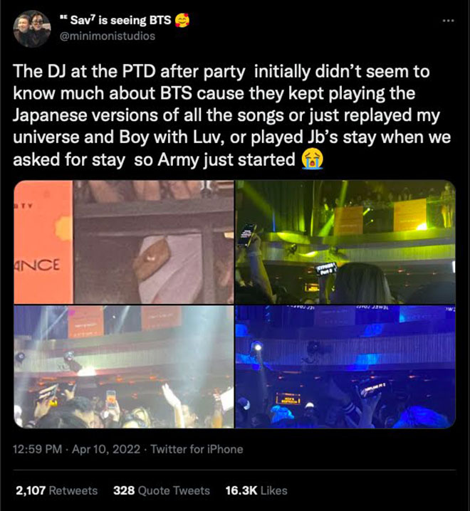 BTS, DJ tại tiệc sau hòa nhạc của BTS bị chỉ trích, V BTS, Jungkook, Suga, Jimin