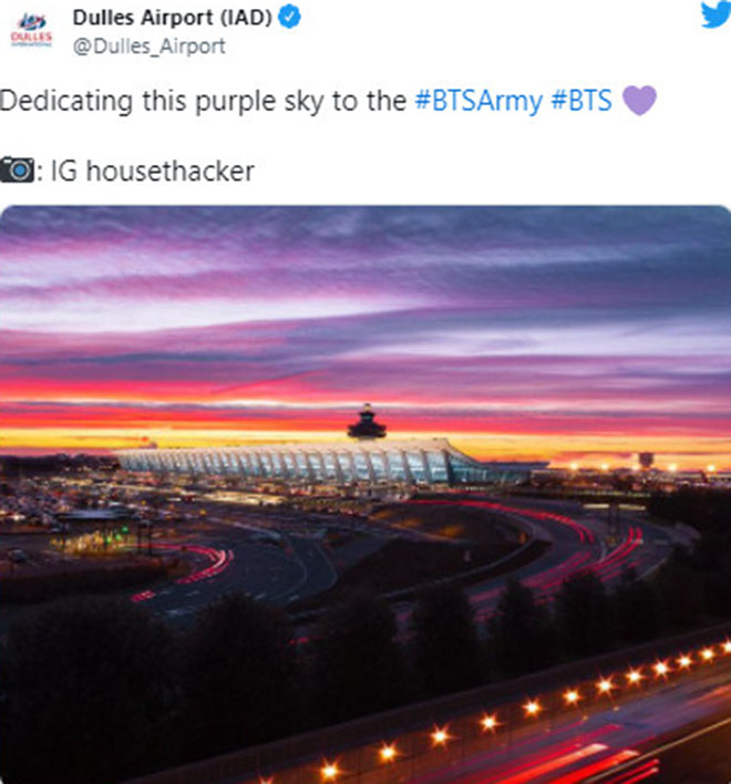 BTS, Sân bay quốc tế liên tục tweet về BTS, Suga, Jungkook, Jin, MV That That, Tin bts