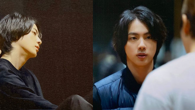 Fan ám ảnh với mái tóc dài hút hồn như hoàng tử của Jin BTS trong bộ ảnh mới