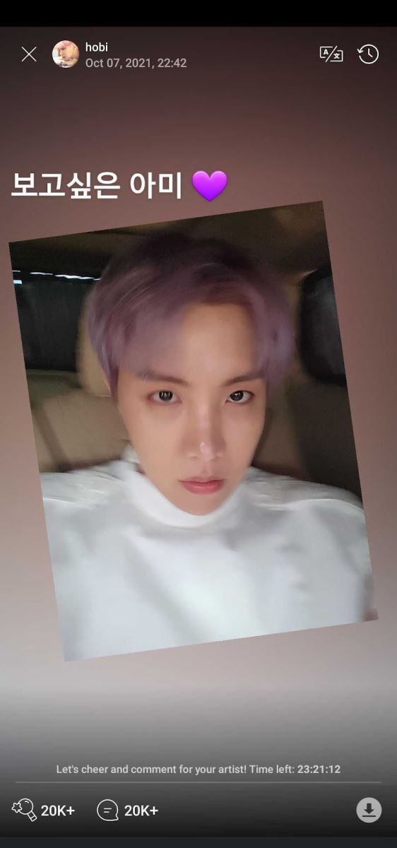 BTS, BTS thả thính trên Weverse, V BTS, J-Hope, Jin, Jungkook, Jimin, Tin bts