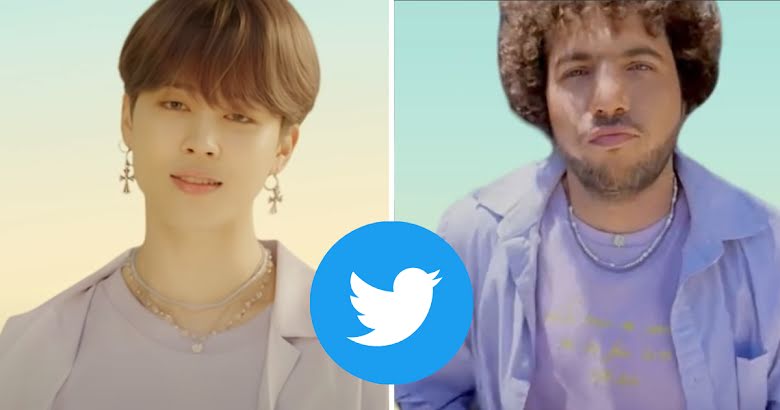Jimin BTS trở lại Twitter, ‘gây bão’ với đúng một từ dành cho Benny Blanco