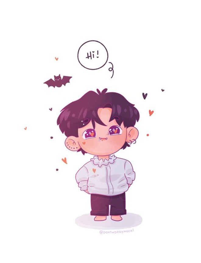 BTS, Jungkook, Vampire Jungkook, Fan chế ảnh vampire Jungkook, Jimin, Tin bts