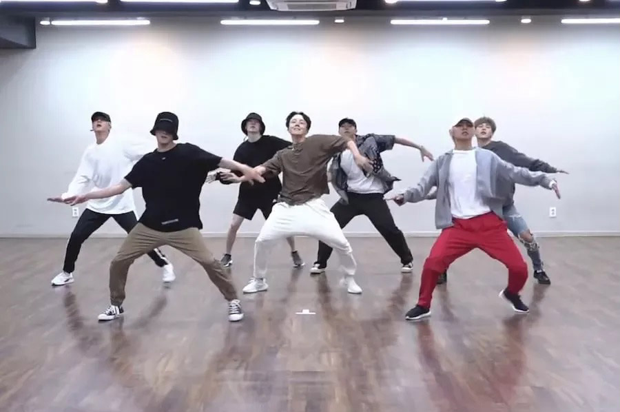 BTS, BTS khi luyện dance, V BTS, Jungkook, Jimin, Jin, Suga, Sienna Lalau, Tin bts