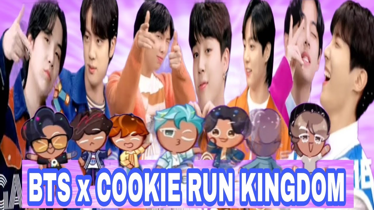BTS, Cookie Run Kingdom, Jungkook, V BTS, Jimin, Suga, Jin, J-Hope, RM, Tin bts