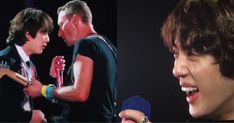 Những thời khắc nhất thiết phải xem trong màn diễn ‘live’ của Jin BTS cùng Coldplay