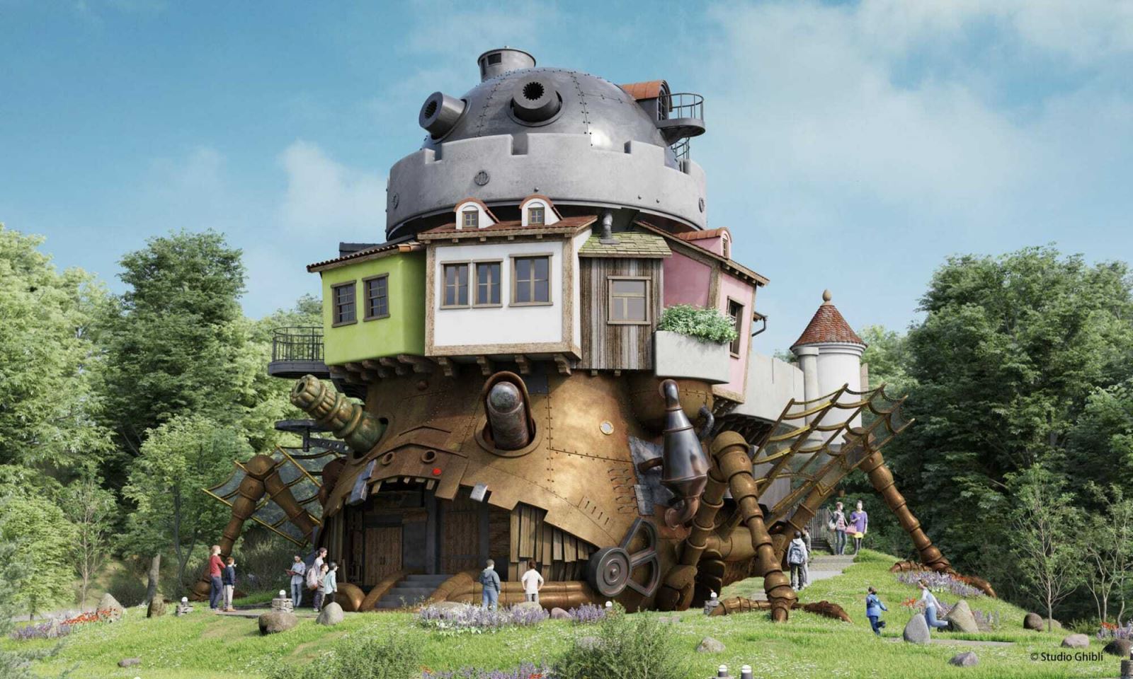 Ghibli Studio, Công viên Ghibli, Spirited Away, Hayao Miyazaki, Goro Miyazaki