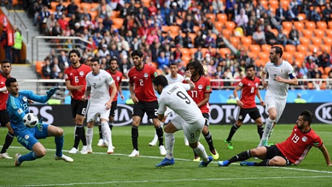 Ai Cập 0-1 Uruguay: Jose Gimenez ghi bàn quý giá, Uruguay thắng chật vật trận ra quân (KT)