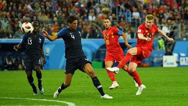 ĐIỂM NHẤN Pháp 1-0 Bỉ: Cú đấm từ hàng thủ. Deschamps tiệm cận vinh quang