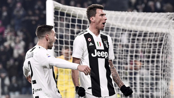 Video clip Juventus 1-0 AS Roma: Mandzukic lại tỏa sáng, Juve vô địch lượt đi 