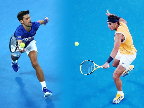 Lịch thi đấu Úc mở rộng, lịch thi đấu Australian Open, trực tiếp Djokovic vs Nadal, trực tiếp Fox Sports, Fox Sports 2, Djokovic, Nadal, đối đầu Djokovic vs Nadal