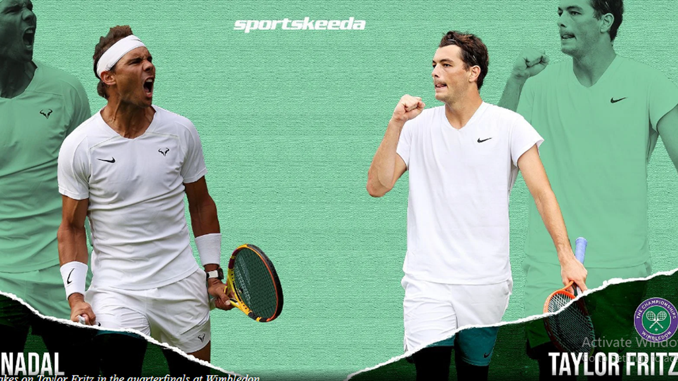 Wimbledon 2022, Xem trực tiếp Wimbledon 2022, Xem trực tiếp Fritz vs Nadal, link xem trực tiếp Fritz vs Nadal, trực tiếp tennis, trực tiếp quần vợt, Fritz vs Nadal, Nadal