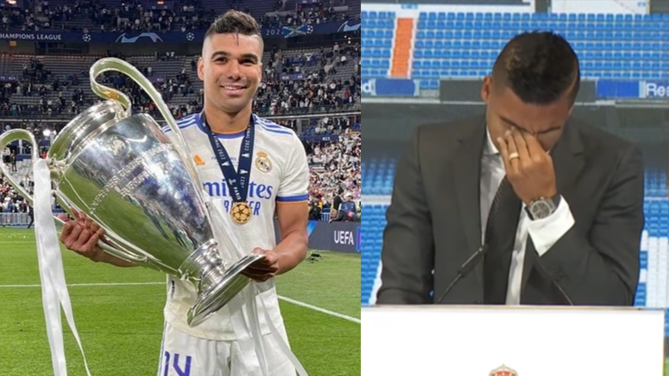 Casemiro bật khóc trong lễ chia tay Real Madrid: ‘Tôi chắc chắn sẽ quay trở lại’